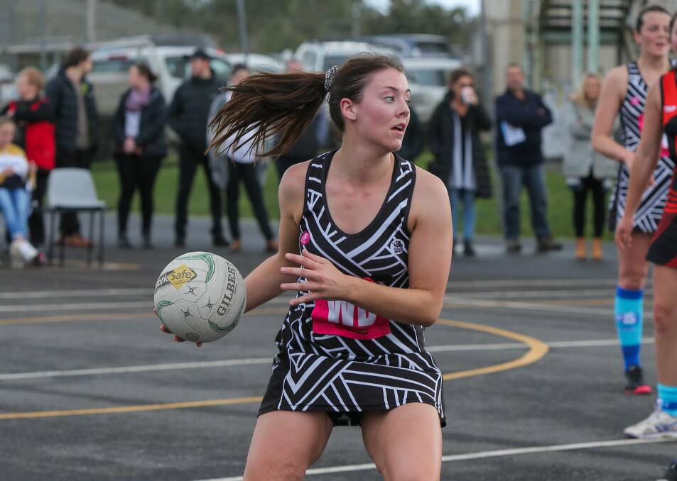 HOME: Camperdown's Caitlin Hall enjoys returning to play for the club she grew up at. Picture: Rob Gunstone