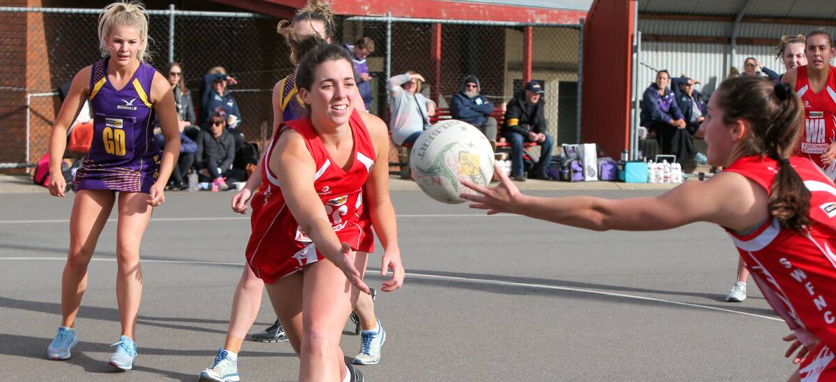 TOP DAY: South Warrnambool's Eliza Dwyer was her side's best player, according to coach Mandy van Rooy. Picture: Rob Gunstone