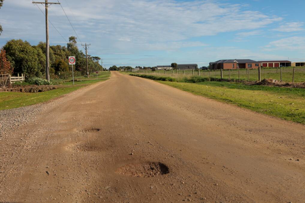 UPGRADE: Moyne Shire will fund 70 per cent of an upgrade to O'Keefes Road in Winslow. Picture: Rob Gunstone