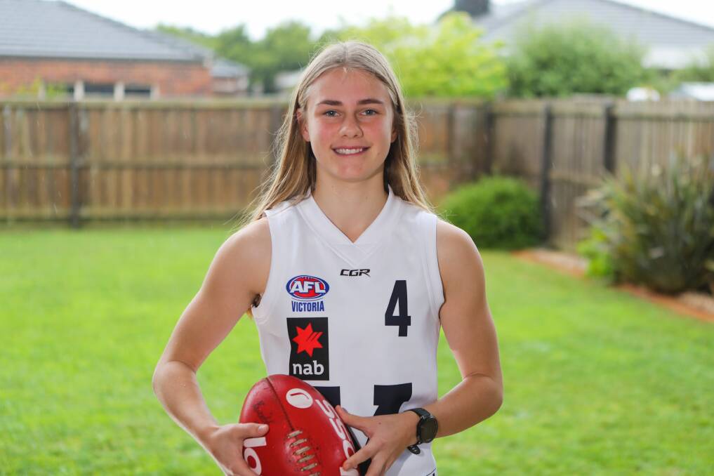 MOVING UP: South Warrnambool footballer Renee Saulitis has been selected in the 2020 AFL Women's Academy. Picture: Morgan Hancock