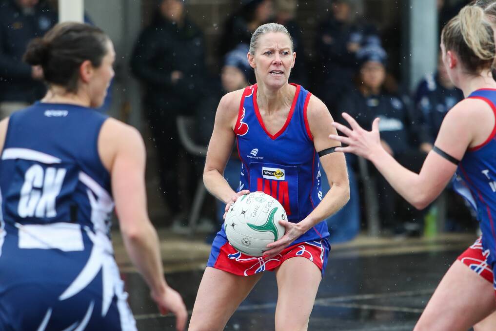 FIT AND FIRING: Terang Mortlake's Faye Clarke has proven a handy addition to the Bloods in 2019 after crossing from Kolora-Noorat. Picture: Morgan Hancock