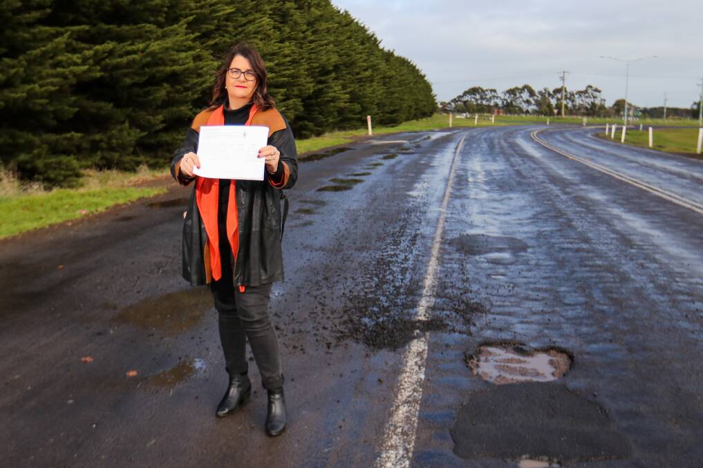 Roma Britnell will table her petition on south-west roads by the end of the year. Picture: Morgan Hancock