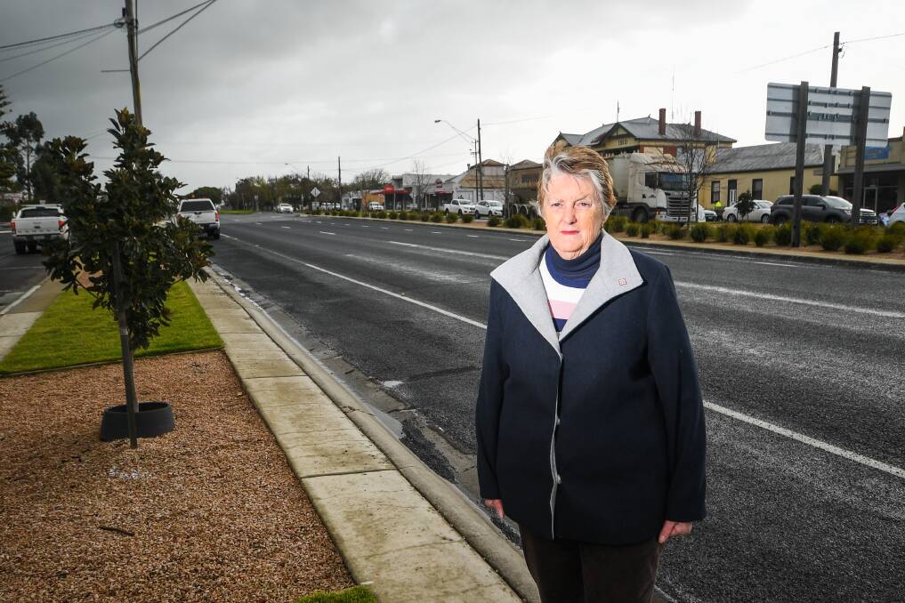 PERCEIVED GAP: Moyne Shire councillor Jill Parker says the council's community satisfaction survey shows a 'perception' that Mortlake is not receiving as much support as Port Fairy. Picture: Morgan Hancock