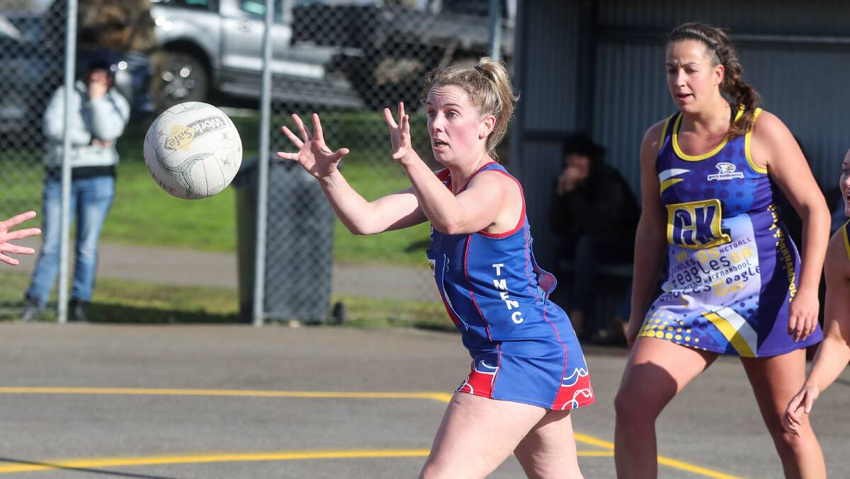 STANDOUT: Jacqui Arundell was one of Terang Mortlake's better players in Saturday's win. Picture: Rob Gunstone
