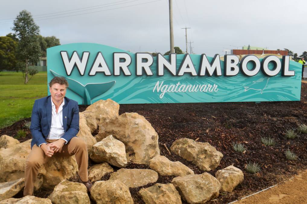 SPREAD THE WORD: Warrnambool mayor Tony Herbert has asked community members to promote the city's status as most liveable city. Picture: Morgan Hancock

