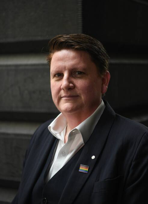 Victorian Commissioner for Gender and Sexuality Ro Allen. Photo: Justin McManus.