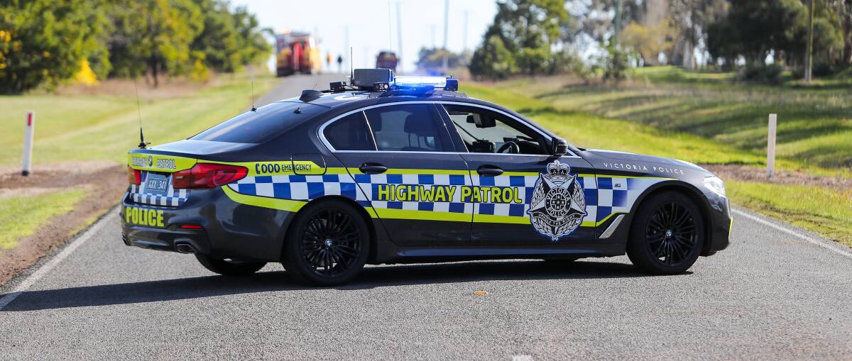 On Patrol: Warrnambool highway patrol unit police officers will be out on the roads again this weekend.Picture: Morgan Hancock