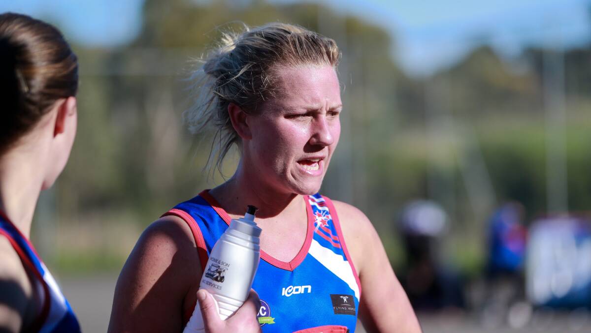 FIRST YEAR HIGH: Panmure's Stacy Dunkley stormed to a Bulldogs best and fairest victory in her first season at the club. Picture: Anthony Brady