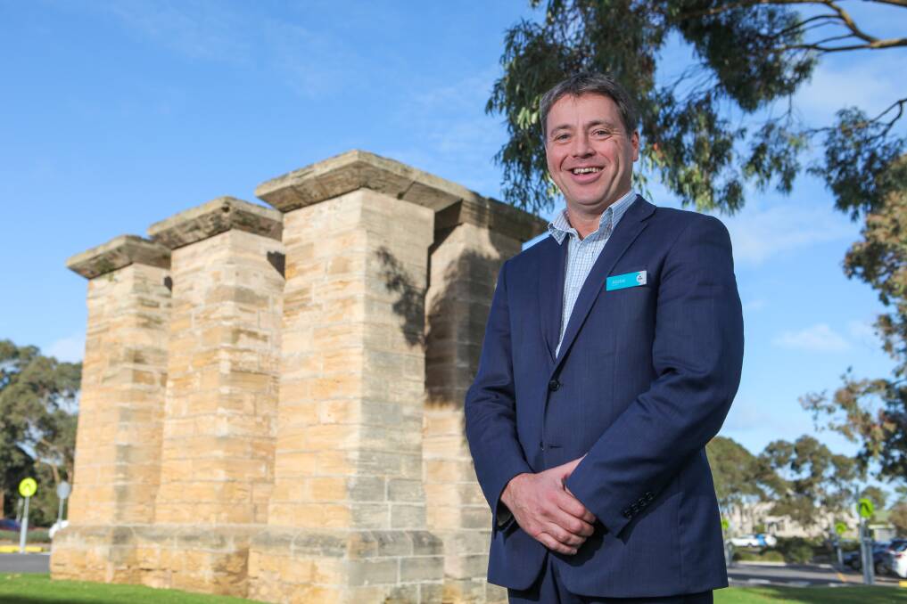 Deakin University's Alistair McCosh says the Warrnambool campus plans to increase international enrolments to 100 in the next three years. Picture: Rob Gunstone