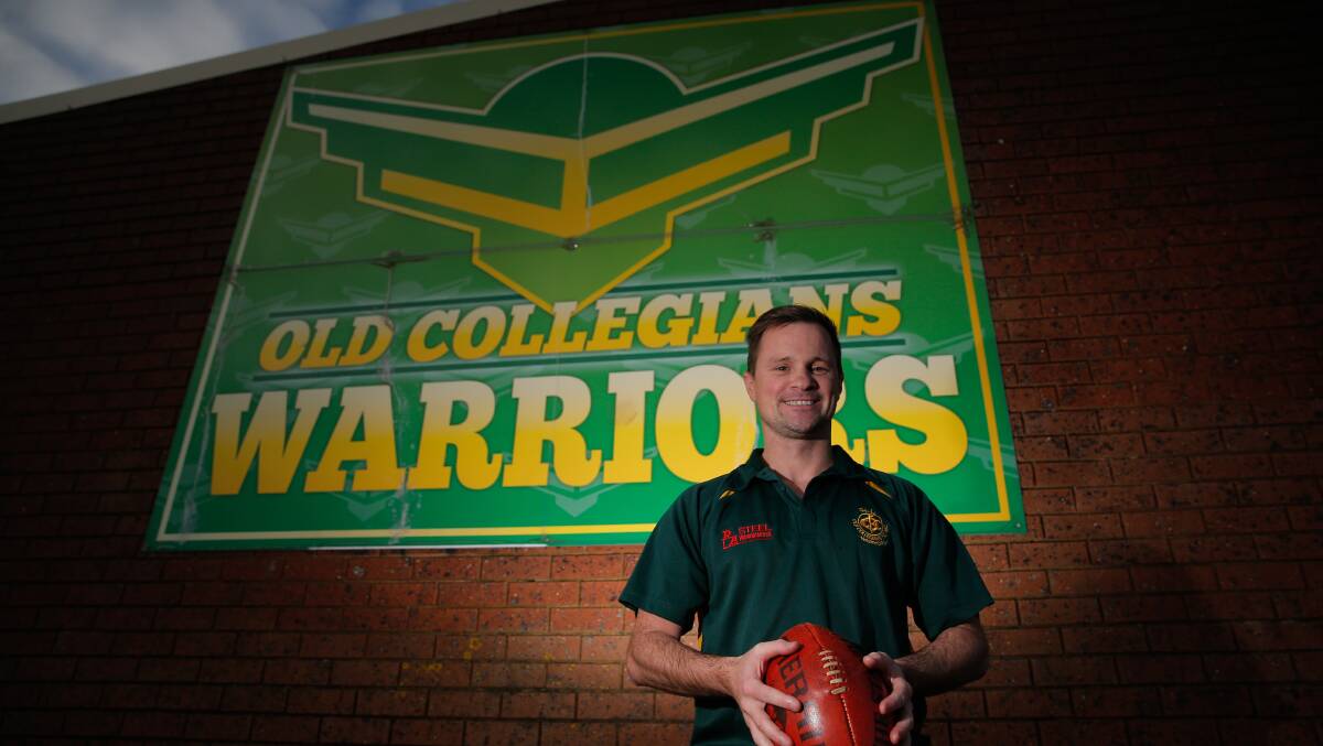 CRUNCH TIME: Old Collegians president Jason Moloney said the Warriors will survey their players before coming to a decision on the season. Picture: Mark Witte