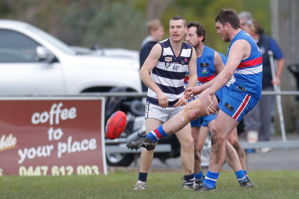 FORWARD TARGET: Sam Melican is hoping to be a presence in Panmure's attack in its elimination final showdown against Old Collegians. Picture: Mark Witte