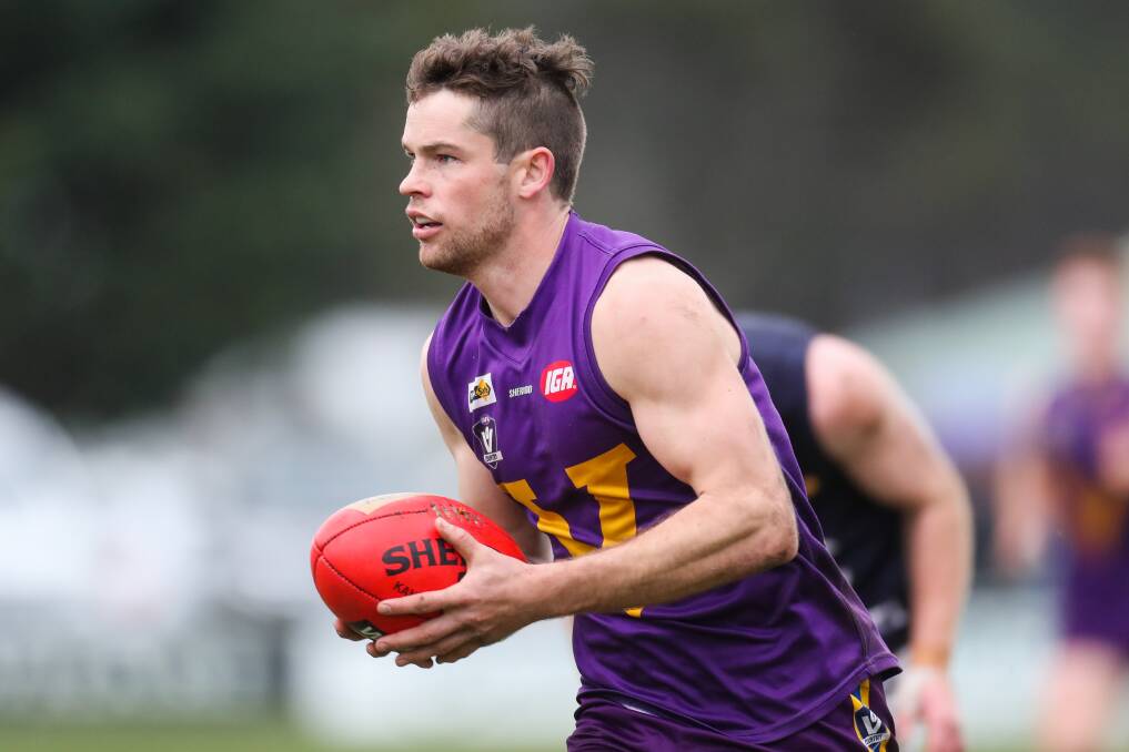 WEEK OFF: Port Fairy's Daniel Nicholson will coach from the sidelines against North Warrnambool Eagles on Saturday. The club wants its players to be fresh for finals. Picture: Morgan Hancock