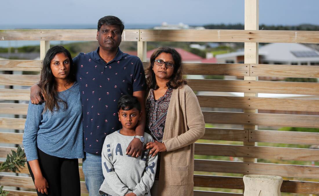 STILL HOPEFUL: Raj Manikam, his family are feeling assured after Dan Then's letter to immigration department. Picture: Morgan Hancock