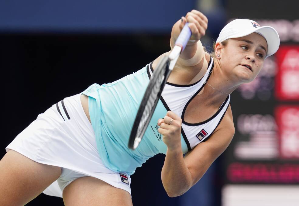 World No. 2 Ashleigh Barty is back on the winners list.