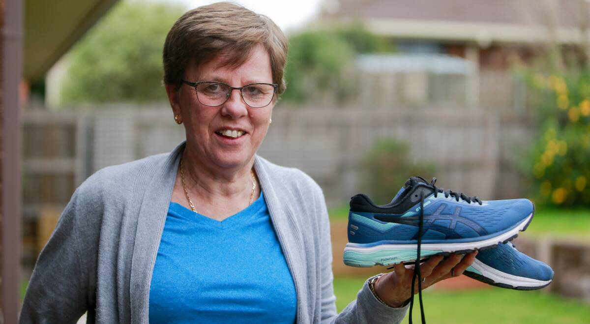 READY TO WALK: Robyn Sharpe will take part in the A Walk in the Park for Parkinson's Disease. Picture: Anthony Brady