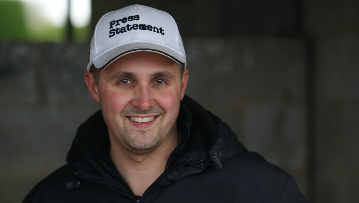 HIGH CHANCE: Warnnambool Trainer Daniel Bowman is hopeful Nashville Sound can score his victory at a metro track on Saturday. Picture: Mark Witte