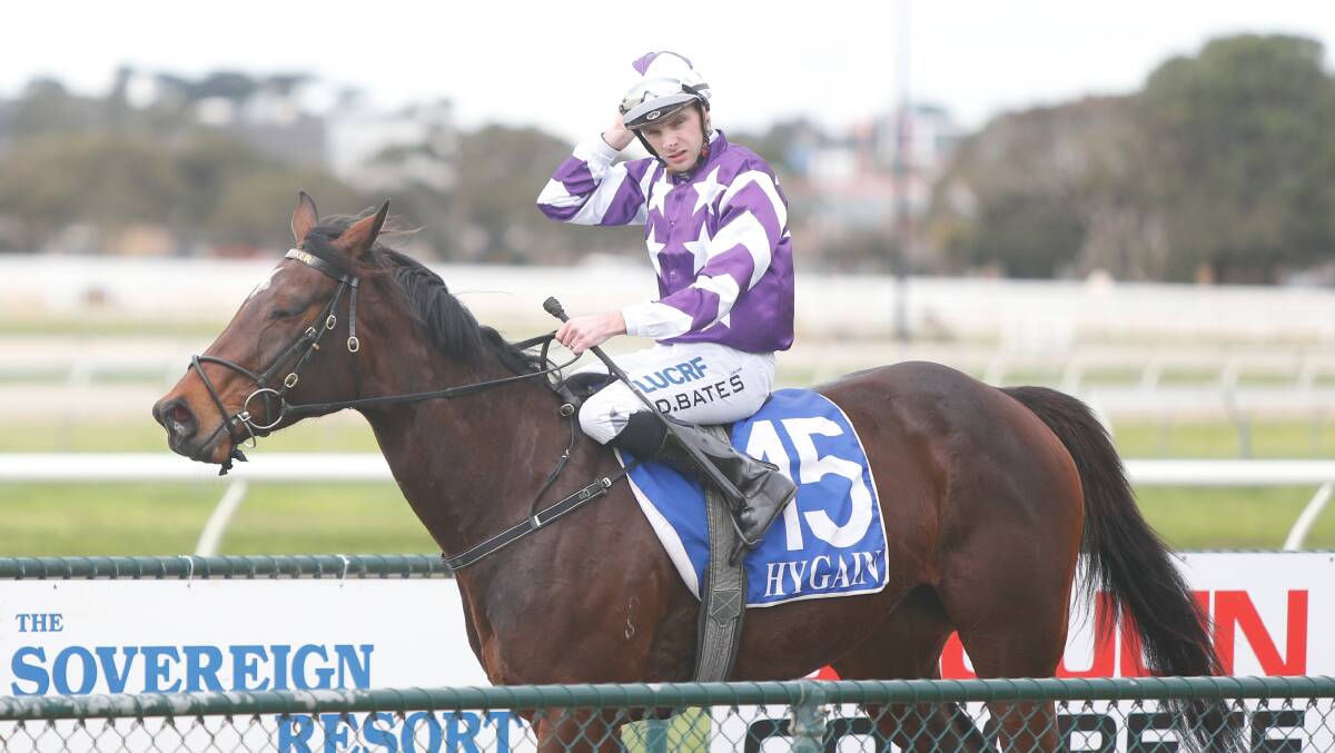 Warrnambool-based Jockey Declan Bates will have the ride on Working From Home. Picture: Mark Witte