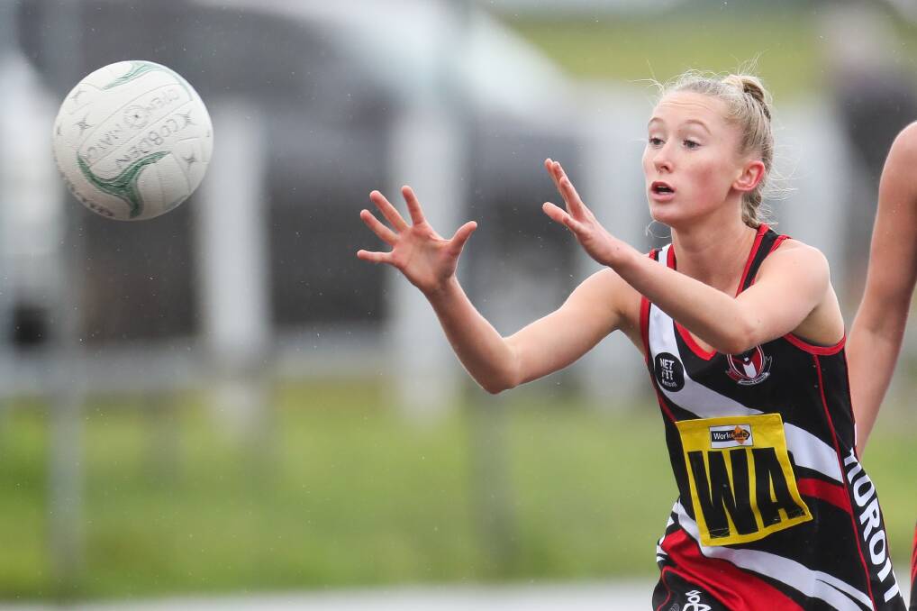 YOUNG GUN: Koroit's Isabella Baker has been one of the Saints' shining lights in 2019. Picture: Morgan Hancock