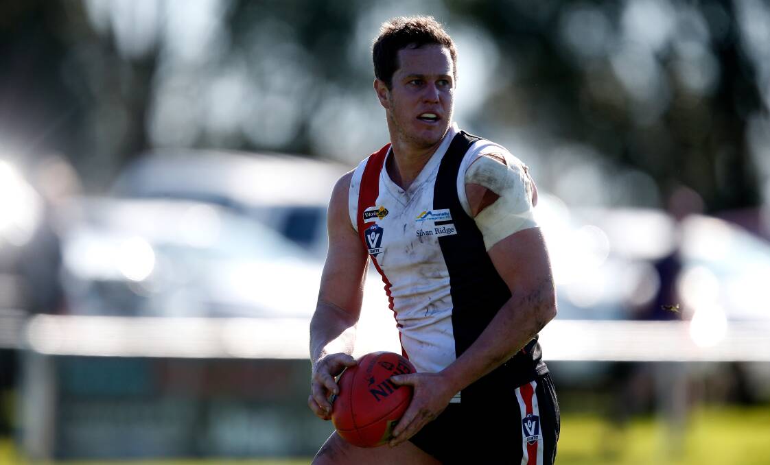 ON ICE: Koroit's Liam Hoy will not play this weekend after Saints coach Chris McLaren decided to rest the midfielder after he suffered a corked thigh/hip. James Gow is also an omission for the Saints. Picture: Mark Witte
