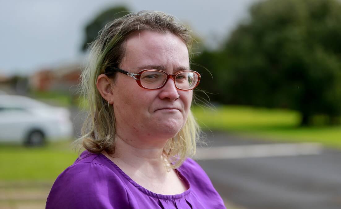 OPPOSED: Warrnambool's Belinda Unmack does not support a proposal to freeze welfare payments of young people who test positive to illicit drugs. Picture: Anthony Brady