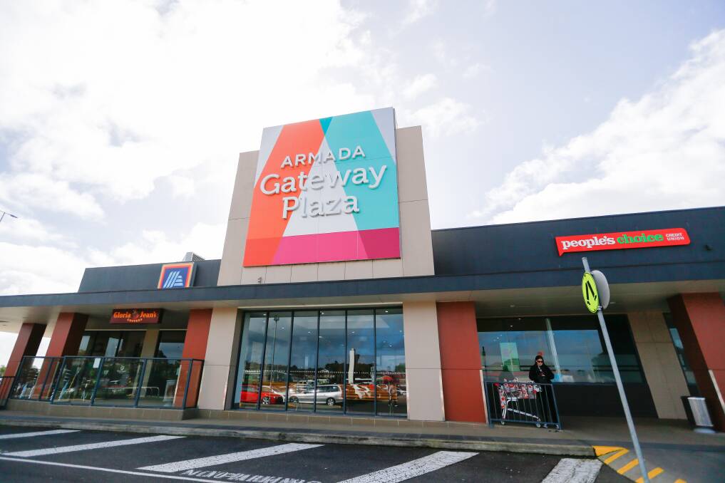 Shop closed: Kmart is temporarily closed at Gateway Plaza in Warrnambool. Picture: Anthony Brady