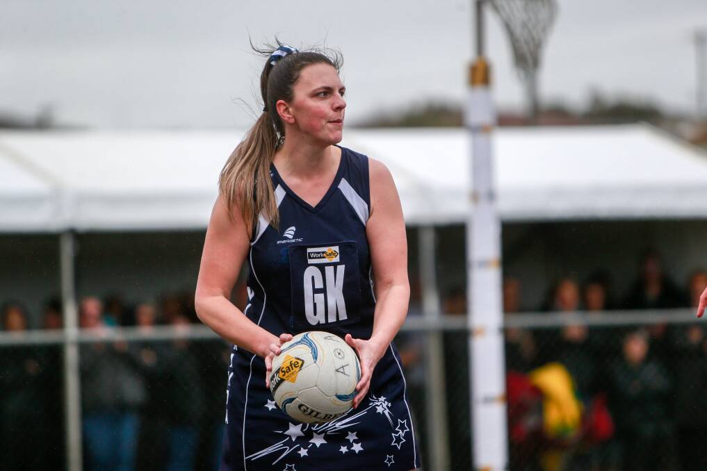 BACK-TO-BACK?: Nirranda's Lisa Anders hopes the side can secure its second straight Warrnambool and District league premiership on Saturday. Picture: Anthony Brady