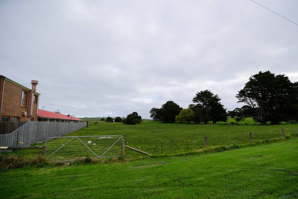 The land in Warrnambool where the new Kaufland supermarket will be built on. Picture: Anthony Brady