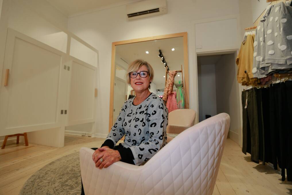 Elm Lifestyle store manager Jayne Herbert has had a 25-year career in local fashion retail. Picture: Anthony Brady