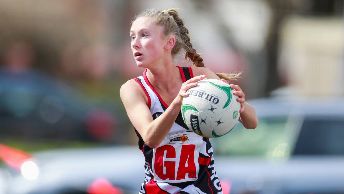 RISING STAR: Koroit's Isabella Baker won both the open and under 17 best and fariest awards in a breakout season. Picture: Morgan Hancock