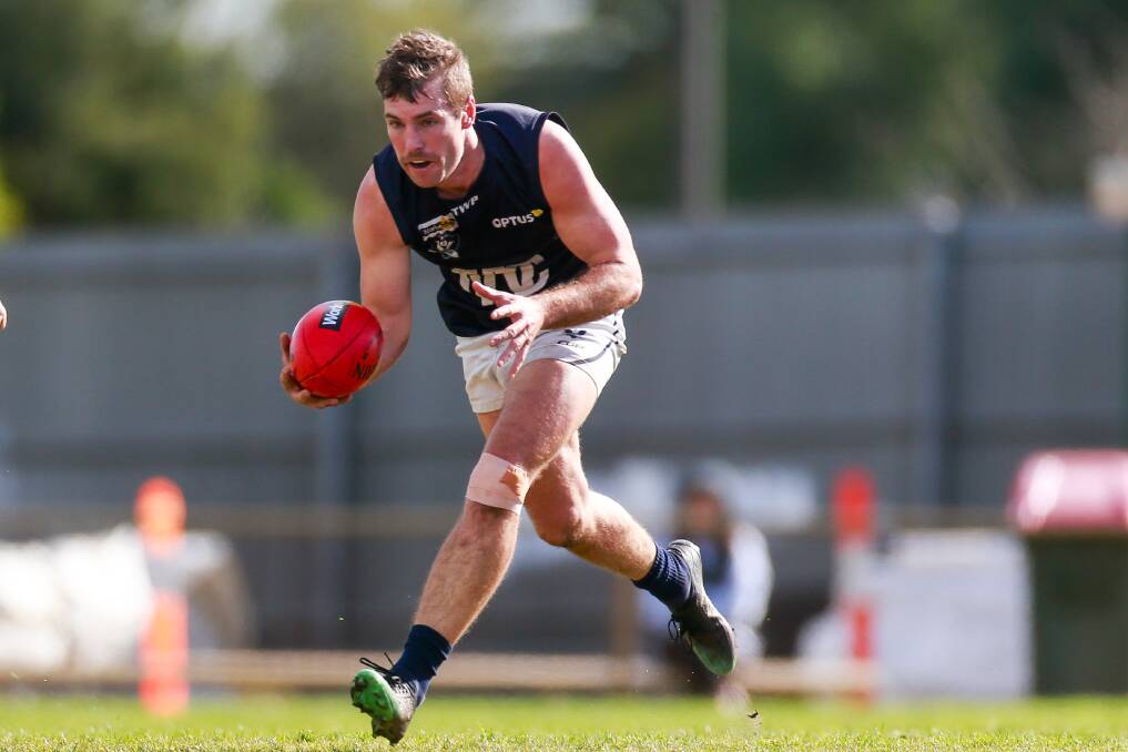 DUTY CALLS: Warrnambool's Damien McCorkell is likely to miss at least half of the 2020 Hampden league season due to police academy commitments. Picture: Morgan Hancock