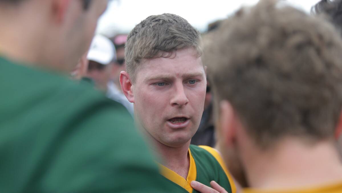 MOVING ON: Old Collegians coach Nick Sheehan has learnt a lot from his first season in charge at Davidson Oval. Picture: Mark Witte