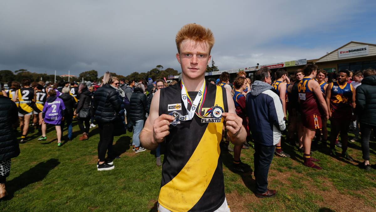 TOP DAY: Merrivale's Tate Porter was named best on ground in the decider Picture: Anthony Brady