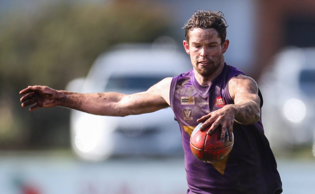 BACK IN: Port Fairy's Daniel Nicholson is set to play with Port Fairy again next season, but who will coach the Seagulls is not yet decided. Picture: Morgan Hancock