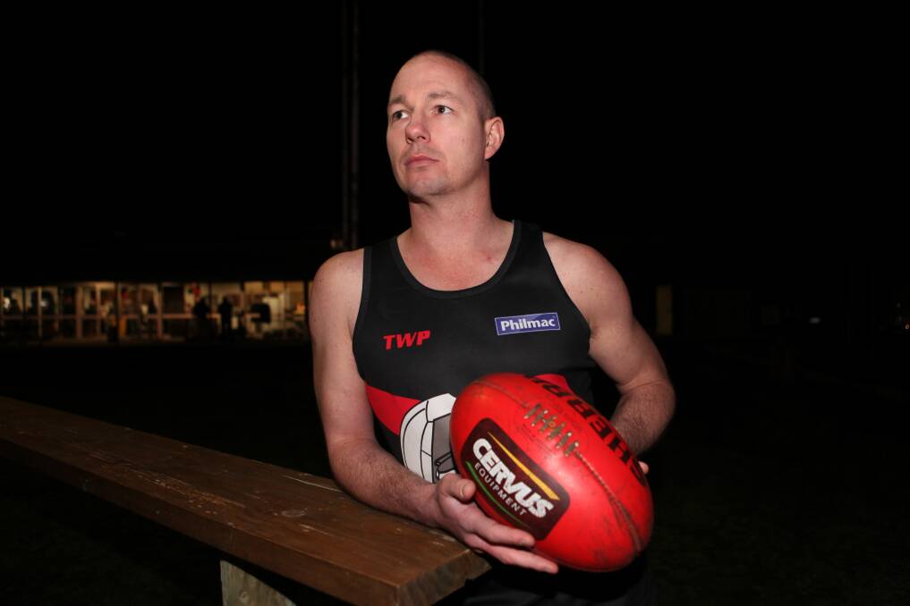 BURNING AMBITIONS: Former Penshurst mentor Justin Eales wants to help deliver a premiership to his new club, Old Collegians. Picture: Nick Ansell