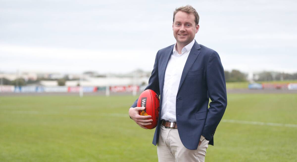 BUSY: AFL Western District's new commercial and operations manager Matt Ross is eight weeks into his new role. Picture: Mark Witte