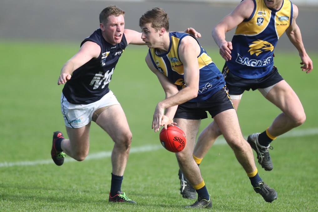 VERSATILE: Tom O'Leary is happy to play whatever role is required for him to help North Warrnambool Eagles' chances. Picture: Mark Witte