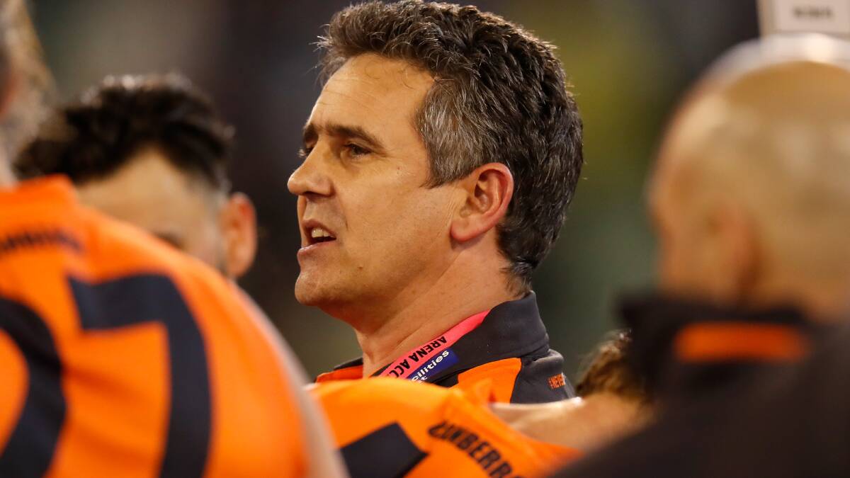 BACKED IN: Friends of Greater Western Sydney coach and South Warrnambool export Leon Cameron believe he can guide the Giants to their maiden premiership on Saturday. Picture: Getty Images