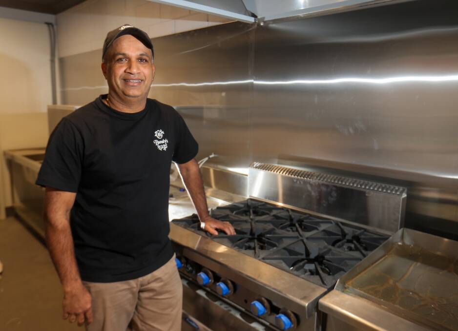 Jayaweera 'Bundy' Bandara will be the chef behind a bar and eatery on Liebig Street. Picture: Morgan Hancock