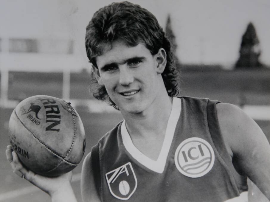 PLAYING DAYS: Leon Cameron played 256 games at AFL level with Footscray/Western Bulldogs and Richmond.