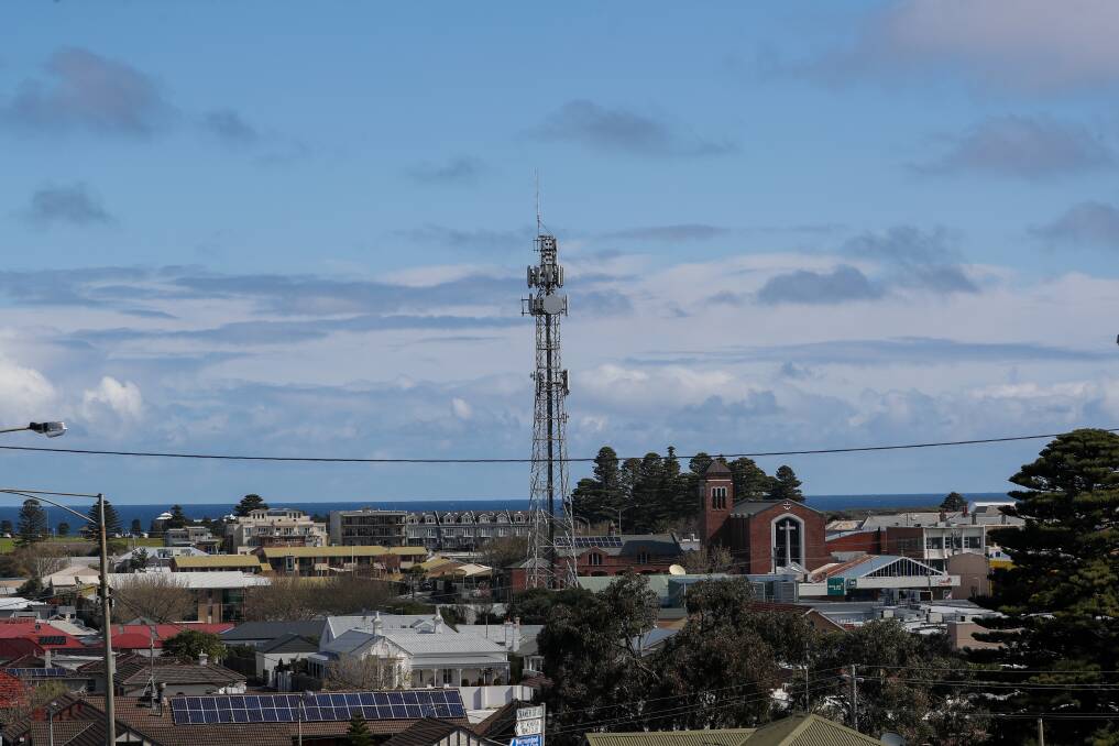 UPGRADES: Telstra switched on Warrnambool's first 5G base stations on Wednesday. Picture: Morgan Hancock