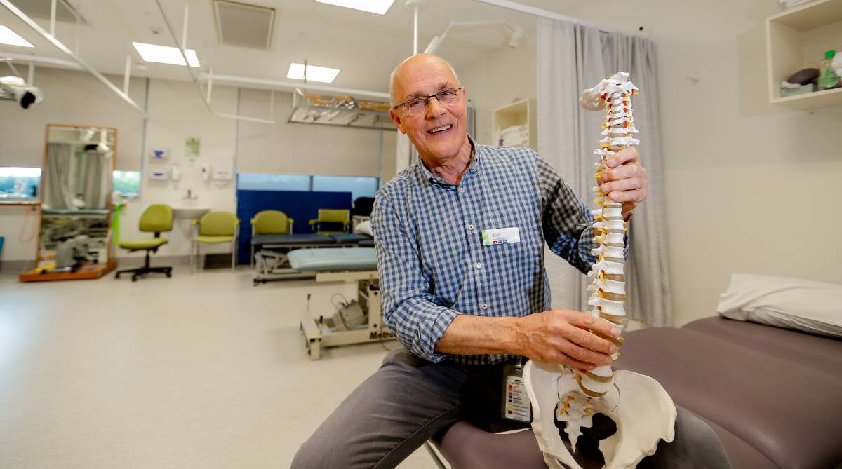 CALLING IT A DAY: Bore Hoekstra has retired as chief physiotherapist at South West Healthcare after more than three decades. Picture: Anthony Brady
