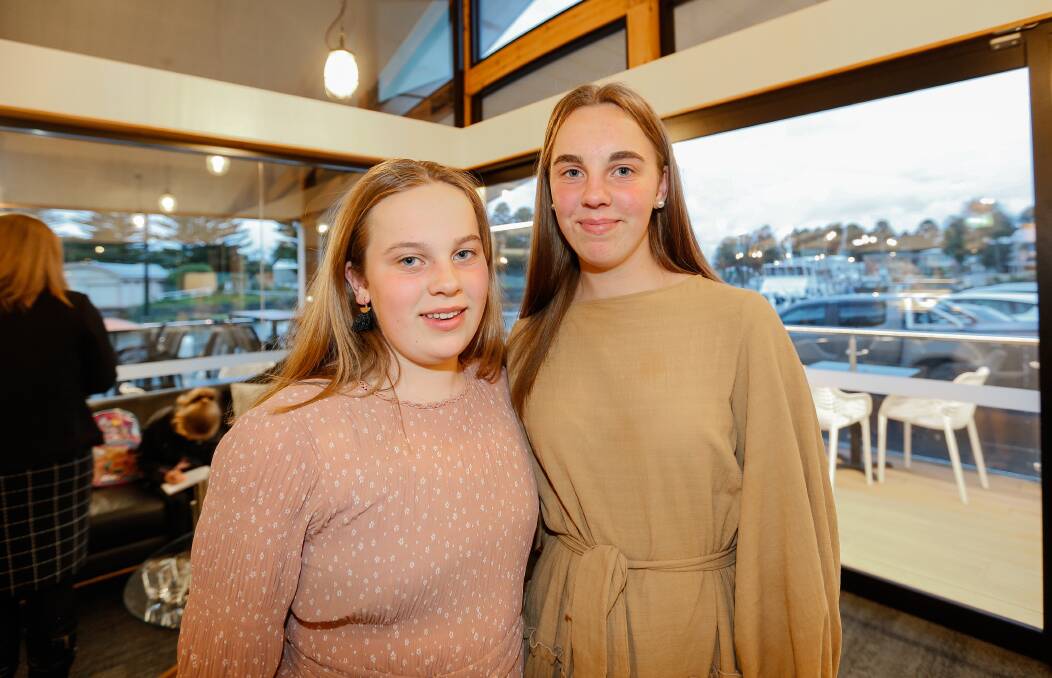 DOUBLE: Sara Anderton and Eden Anderton at the Crystal Lee Foundation launch.