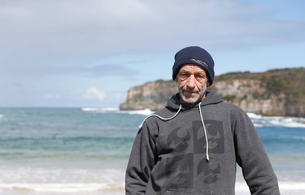 Tales of the sea: Cray fisherman Wayne Hanegraaf. Picture: Mark Witte