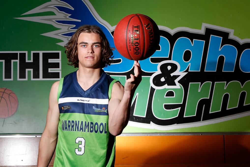 MORE COURT TIME: Warrnambool Seahawks' Dailin Toone, who came off the bench in the Big V season, wants to play a bigger role at CBL level. Picture: Mark Witte