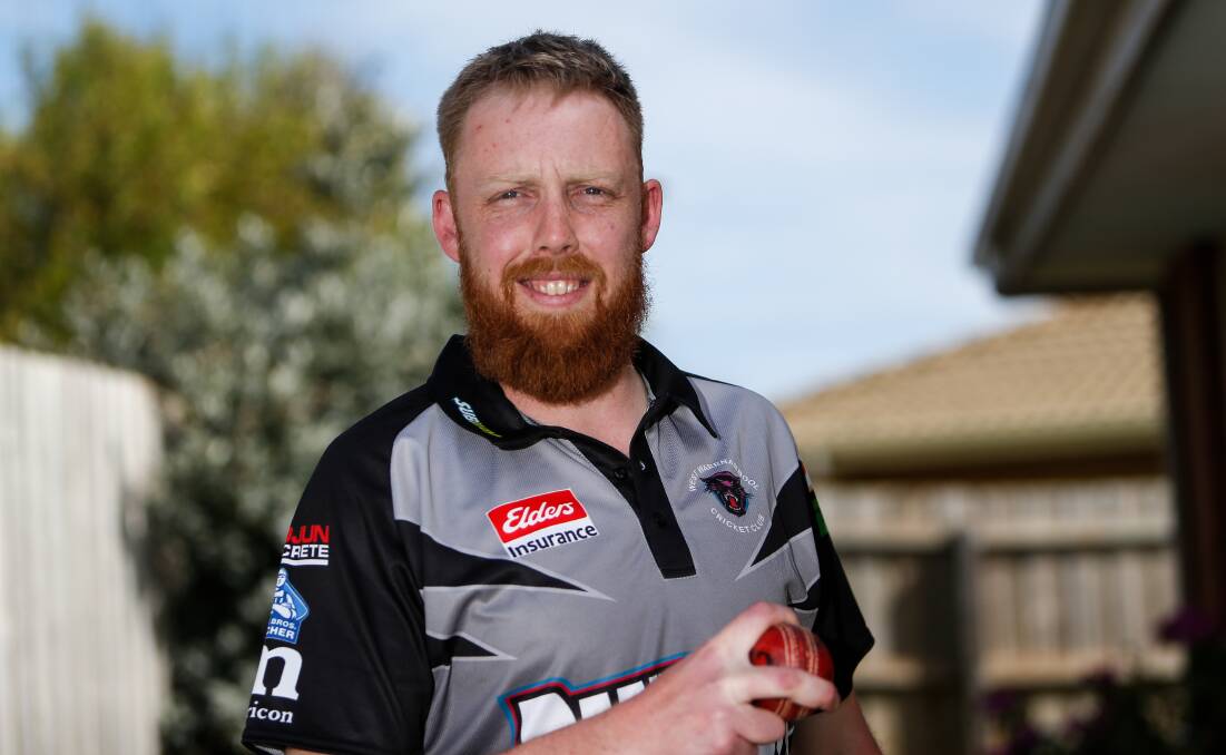 IN THE HUNT: West Warrnambool spinner David Heeps is proving a potent option for the Panthers' bowling stocks. Picture: Anthony Brady