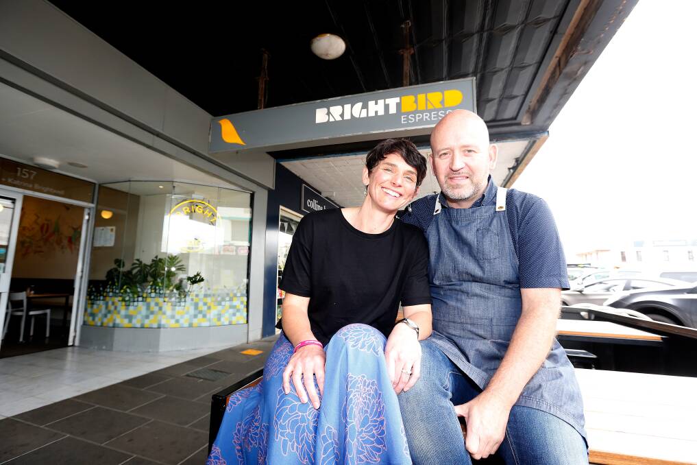 END OF ERA: Mark and Katrina Brightwell have sold Brightbird Espresso on Liebig Street after nearly a decade among a new-coffee wave in Warrnambool. The new owners plan to continue a cafe at the site. Picture: Mark Witte