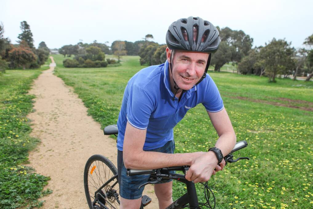 Saddle Time: Warrnambool's James Mugavin is off to Cambodia to participate in a fundraising bike ride.