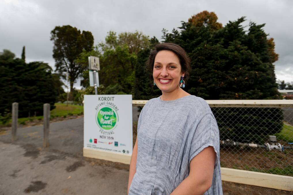 HELPING HAND: Koroit's Cassie Carroll is the volunteer coordinator for the Replenish our Living Planet Festival. Picture: Anthony Brady