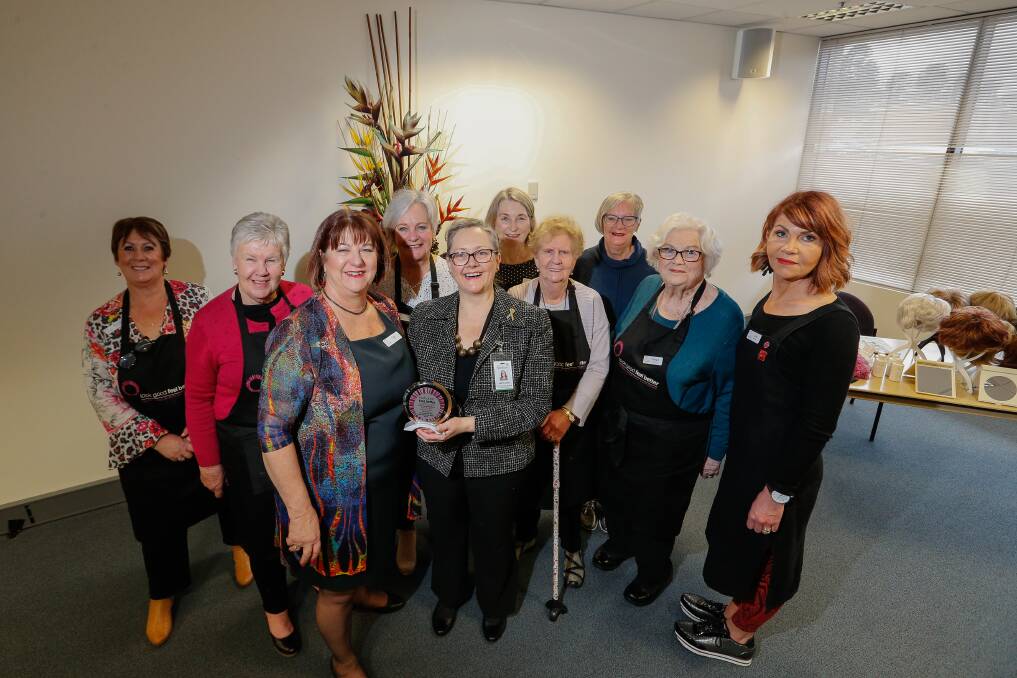 Dedicated: Volunteers and staff at the Look Good Feel Better workshop at South West Healthcare. Picture: Anthony Brady