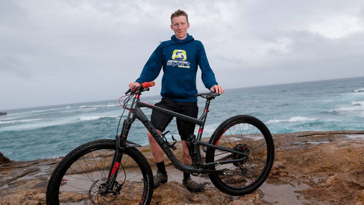 STEP FORWARD: Warrnambool cyclist Noah Morton is going to make the most of the opportunities present by the creation of AusCycling. Picture: Anthony Brady